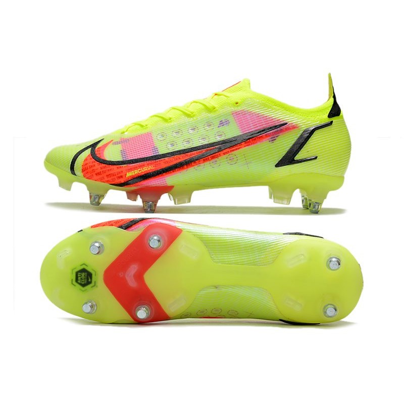 Nike Mercurial Vapor Elite SG Pro Volt Černá Bright Crimson